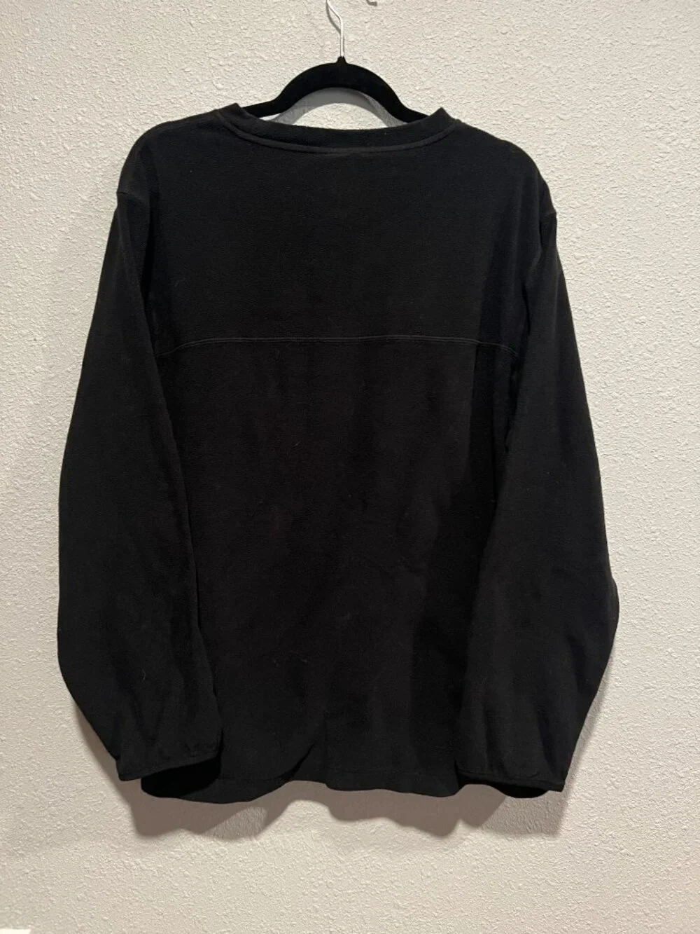 The North Face TKA Glacier crew neck fleece in black